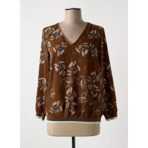 IT HIPPIE - Blouse marron en polyester - Femme - Taille 36 - Modz