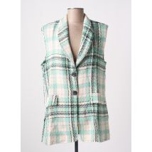 CHERRY PARIS - Blazer vert en coton - Femme - Taille TU - Modz
