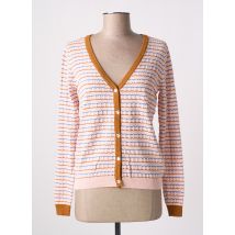 NUMPH - Gilet manches longues rose en coton - Femme - Taille 46 - Modz