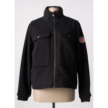 MADEMOISELLE YEYE - Manteau court noir en polyester - Femme - Taille 42 - Modz