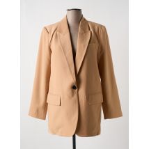 ESCANDELLE - Blazer beige en polyester - Femme - Taille 40 - Modz