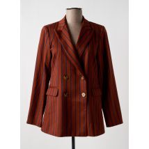 KING LOUIE - Blazer orange en polyester - Femme - Taille 38 - Modz