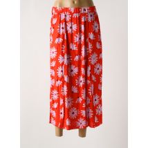 COMPAÑIA FANTASTICA - Jupe mi-longue rouge en viscose - Femme - Taille 36 - Modz