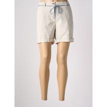 PROTEST - Short beige en coton - Femme - Taille 44 - Modz