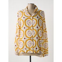 STORIATIPIC - Chemisier jaune en coton - Femme - Taille 42 - Modz
