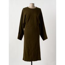 MANGO - Robe pull vert en viscose - Femme - Taille 42 - Modz