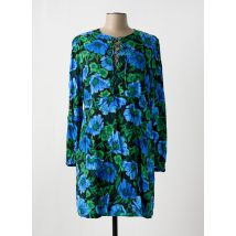 MANGO - Robe courte bleu en viscose - Femme - Taille 42 - Modz