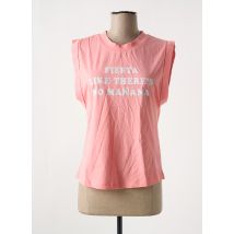 STIEN EDLUND - Débardeur rose en coton - Femme - Taille 40 - Modz