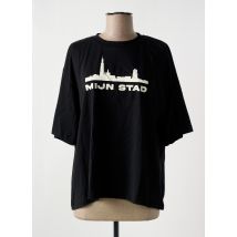 TOURIST LEMC - T-shirt noir en coton - Femme - Taille 40 - Modz