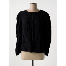 MANGO - Blouse noir en polyester - Femme - Taille 40 - Modz