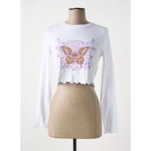 TALLY WEIJL - T-shirt blanc en coton - Femme - Taille 38 - Modz