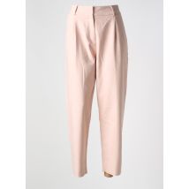DEUX. BY ELINE DE MUNCK - Pantalon chino rose en coton - Femme - Taille 40 - Modz