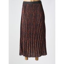 ZABAIONE - Jupe longue marron en polyester - Femme - Taille 40 - Modz