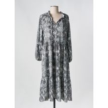 HAILYS - Robe mi-longue gris en polyester - Femme - Taille 40 - Modz