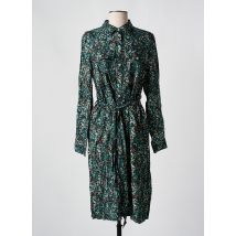 S.OLIVER - Robe mi-longue vert en viscose - Femme - Taille 40 - Modz