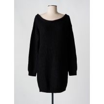 MISS GUIDED - Robe pull noir en acrylique - Femme - Taille 36 - Modz