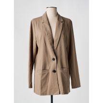 JACQUELINE DE YONG - Blazer marron en polyester - Femme - Taille 42 - Modz