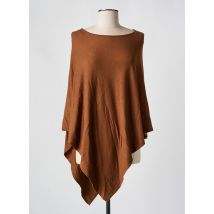 STREET ONE - Poncho marron en viscose - Femme - Taille TU - Modz