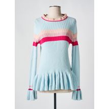 MAURICE - Pull bleu en coton - Femme - Taille 40 - Modz