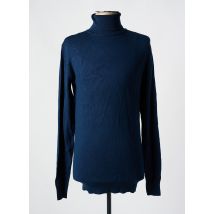 PETROL INDUSTRIES - Pull col roulé bleu en viscose - Homme - Taille XL - Modz