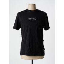 CALVIN KLEIN - T-shirt noir en coton - Homme - Taille L - Modz