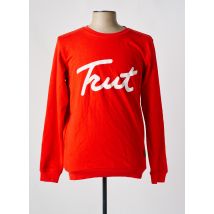 LEMONS - Sweat-shirt rouge en coton - Homme - Taille L - Modz