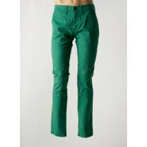 BRUCE & BUTLER - Pantalon chino vert en coton - Homme - Taille TU - Modz