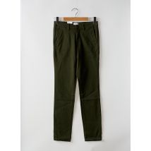 BRUCE & BUTLER - Pantalon chino vert en polyester - Homme - Taille TU - Modz