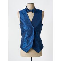 LEBOLE - Gilet sans manche bleu en polyester - Homme - Taille L - Modz