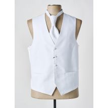 MONSIEUR PEKTRUS BLANCO - Gilet sans manche blanc en polyester - Homme - Taille L - Modz