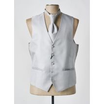 MONSIEUR PEKTRUS BLANCO - Gilet sans manche gris en polyester - Homme - Taille L - Modz