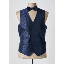 LEBOLE - Gilet sans manche bleu en polyester - Homme - Taille L - Modz