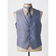 MONSIEUR PEKTRUS BLANCO - Gilet sans manche bleu en polyester - Homme - Taille XXL - Modz