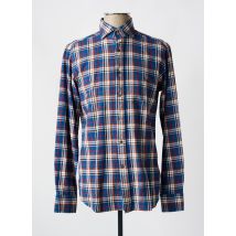 BAGUTTA - Chemise manches longues bleu en coton - Homme - Taille M - Modz