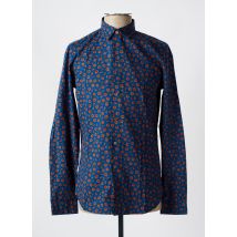 PAUL SMITH - Chemise manches longues bleu en coton - Homme - Taille S - Modz