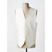 SMART - Gilet sans manche beige en soie - Homme - Taille S - Modz