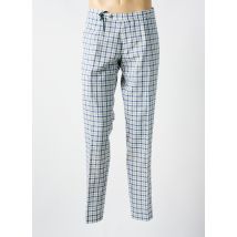 BERWICH - Pantalon chino bleu en laine vierge - Homme - Taille 50 - Modz