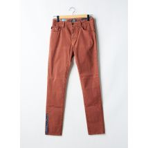 TRAMAROSSA - Jeans coupe droite marron en coton - Homme - Taille 40 - Modz