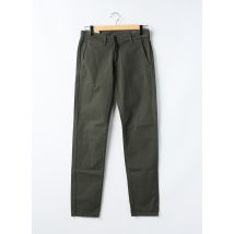 IMPAQT - Pantalon chino vert en coton - Homme - Taille 40 - Modz