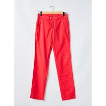 HARTFORD - Pantalon chino rouge en coton - Homme - Taille 38 - Modz