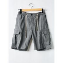 ELEVENTY - Bermuda gris en laine - Homme - Taille W31 - Modz