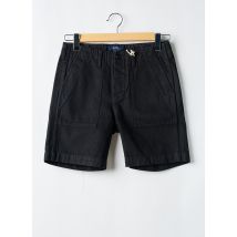 DEUS EX MACHINA - Short noir en coton - Homme - Taille W28 - Modz