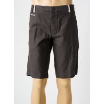 HUGO BOSS - Bermuda gris en coton - Homme - Taille 46 - Modz