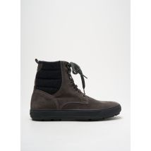 MONCLER - Baskets gris en cuir - Homme - Taille 42 - Modz