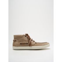 MONCLER - Chaussures bâteau beige en cuir - Homme - Taille 40 - Modz