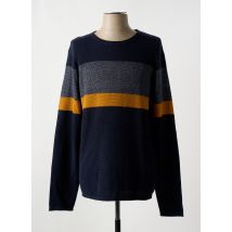 LOSAN - Pull bleu en coton - Homme - Taille M - Modz