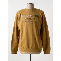 LOSAN - Sweat-shirt jaune en coton - Homme - Taille M - Modz