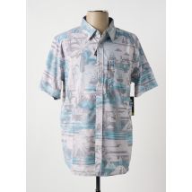 SALTY CREW - Chemise manches courtes bleu en polyester - Homme - Taille M - Modz