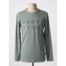 LDN - T-shirt vert en coton - Homme - Taille S - Modz