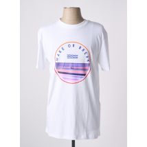 LDN - T-shirt blanc en coton - Femme - Taille 36 - Modz